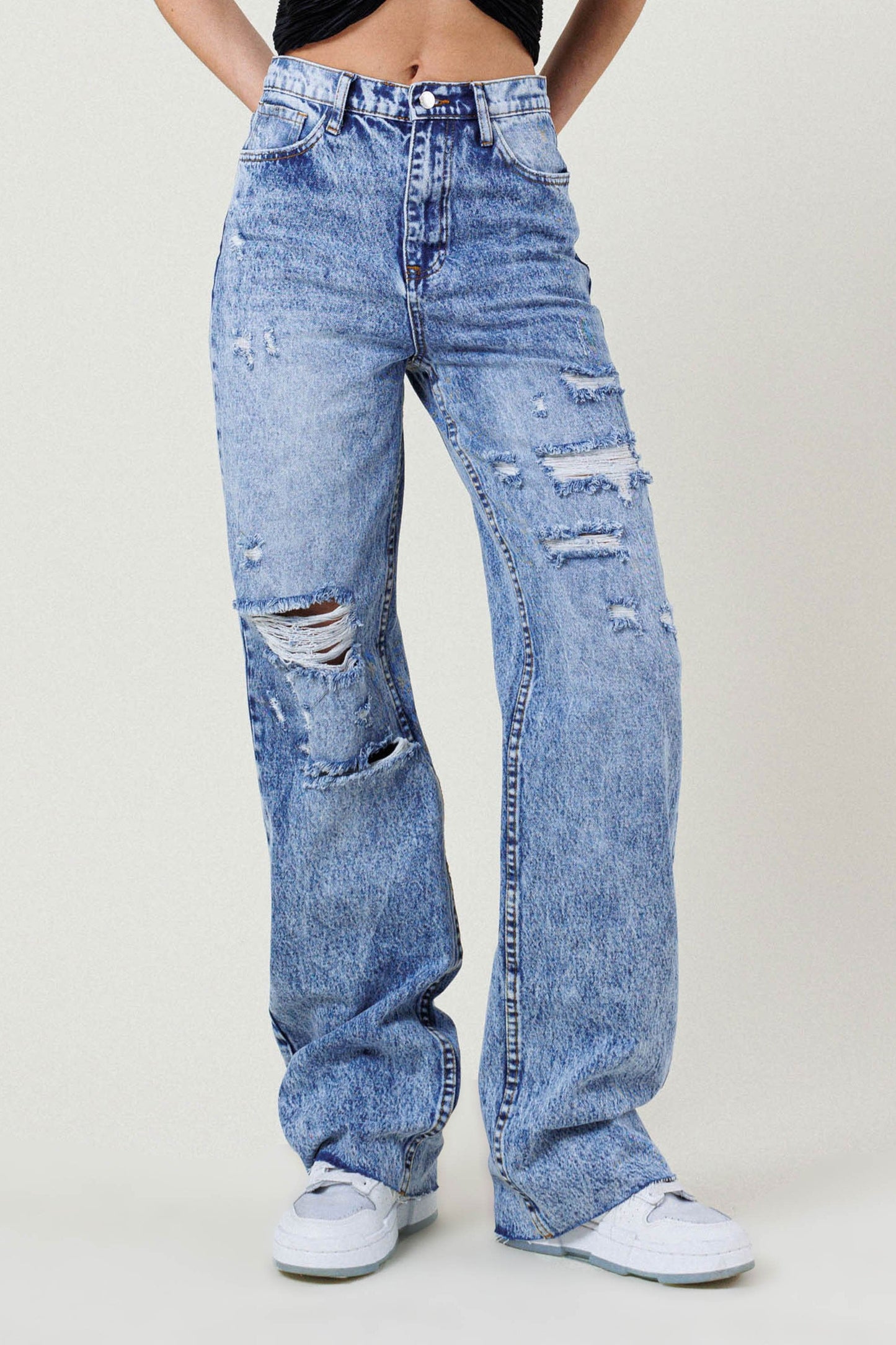 Kami Distressed Boyfriend Jeans FINAL SALE