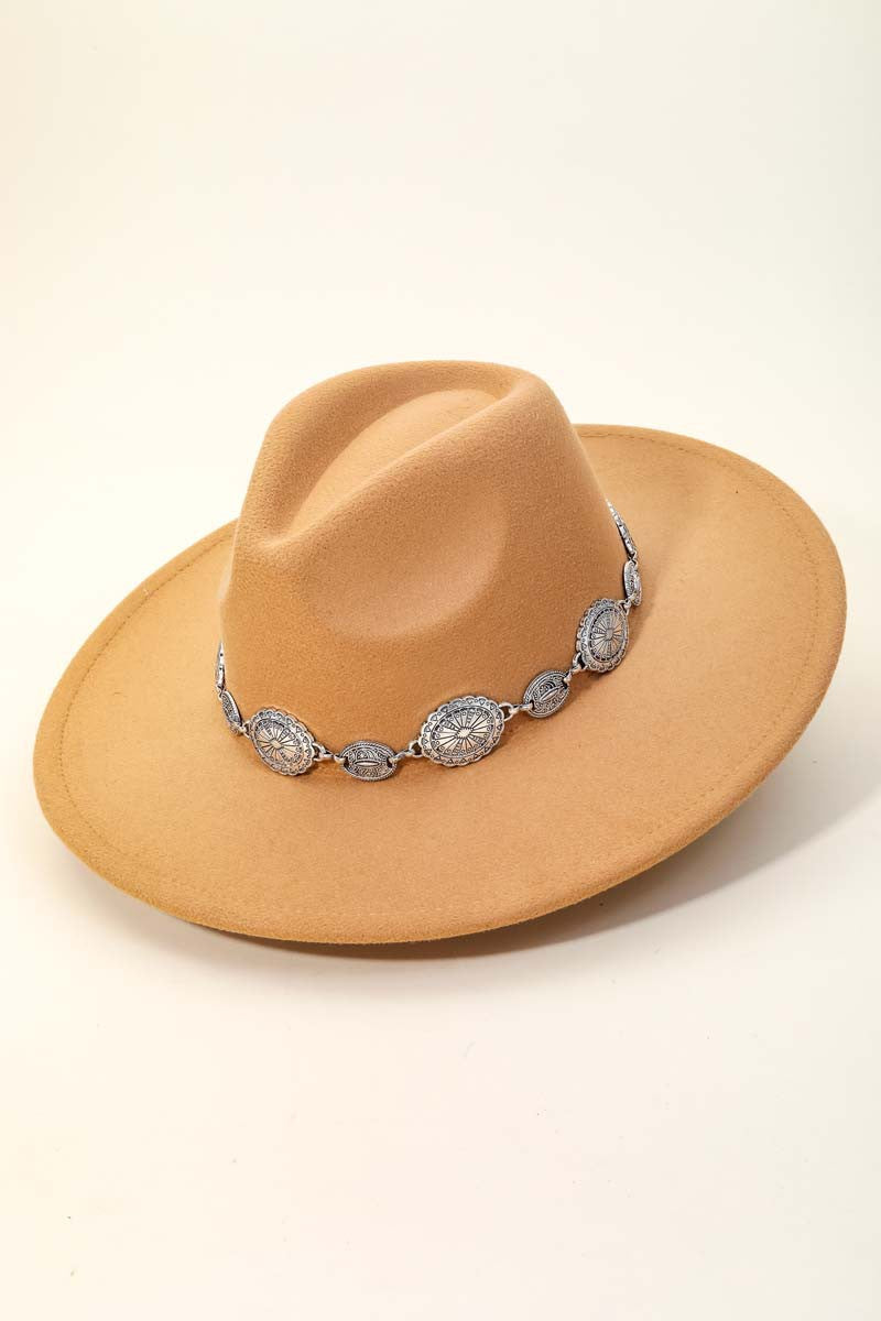 Out West Wide Brim Hat (Tan)
