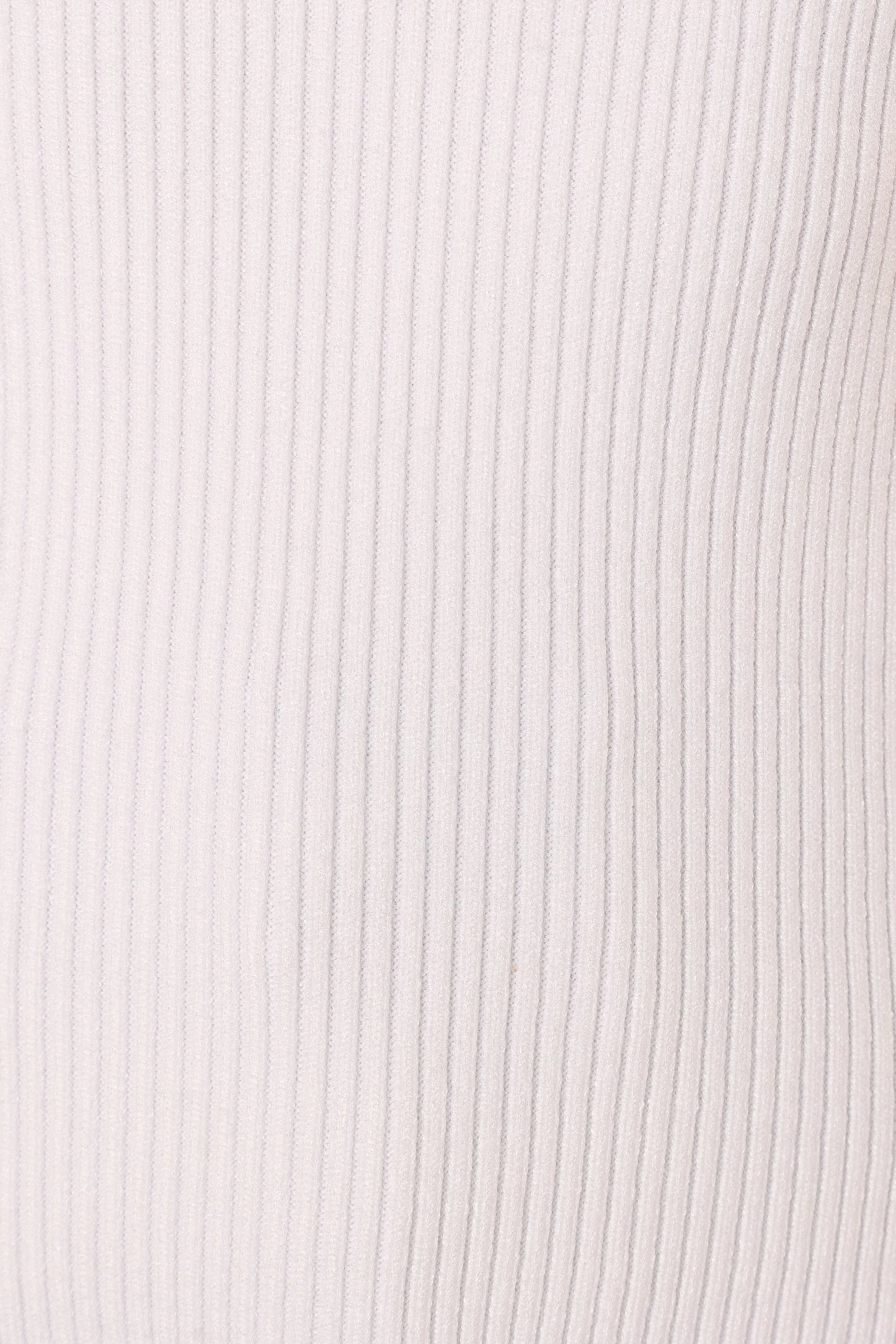 Emily Rib Top - White