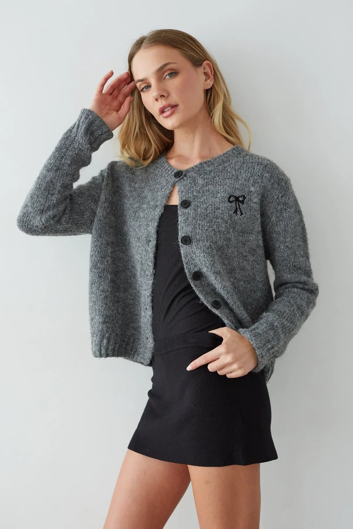 Elijay Knit Mini Skort