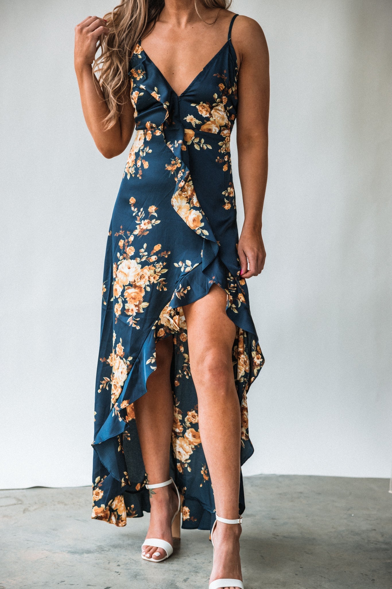 Axe Floral Maxi Dress