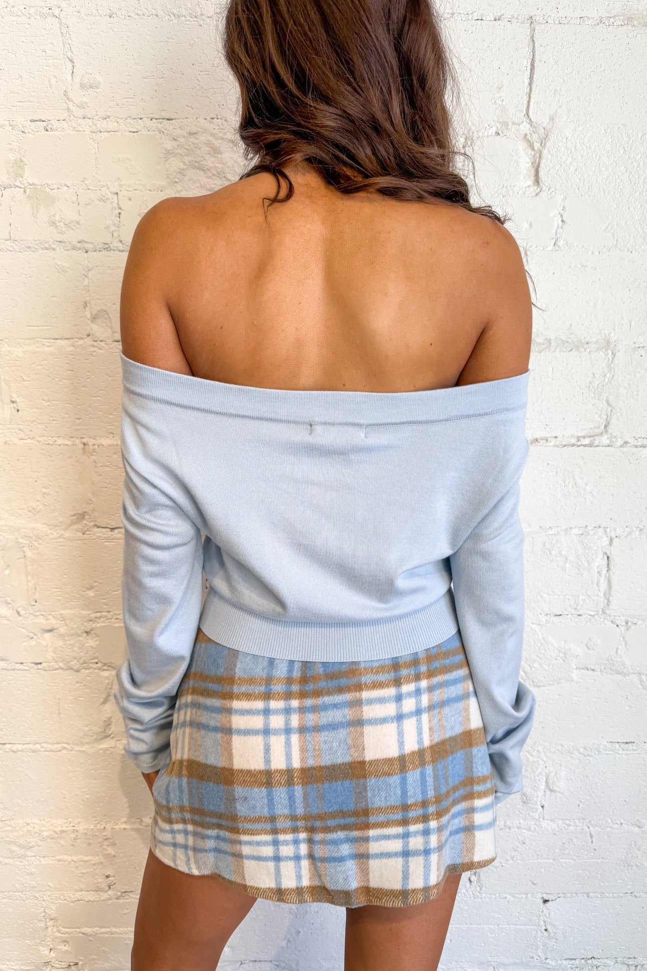 Sweet Paris Plaid Mini Skirt