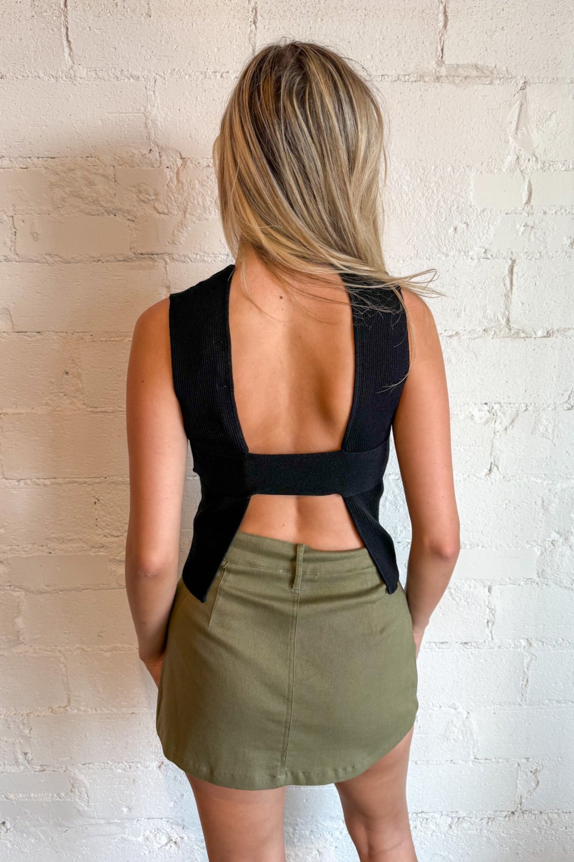 The Peekaboo Knit Top