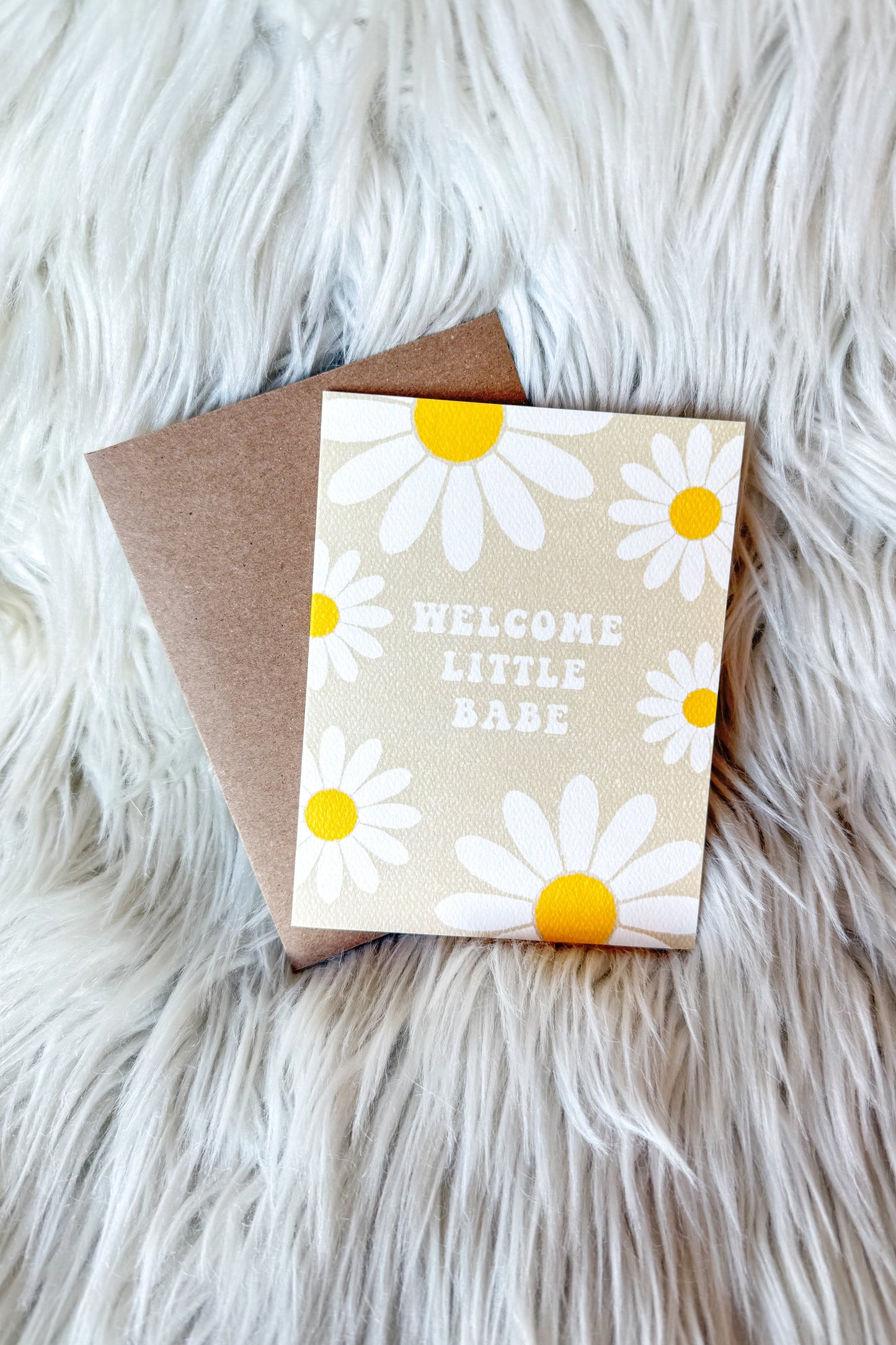 Welcome Little Babe Card