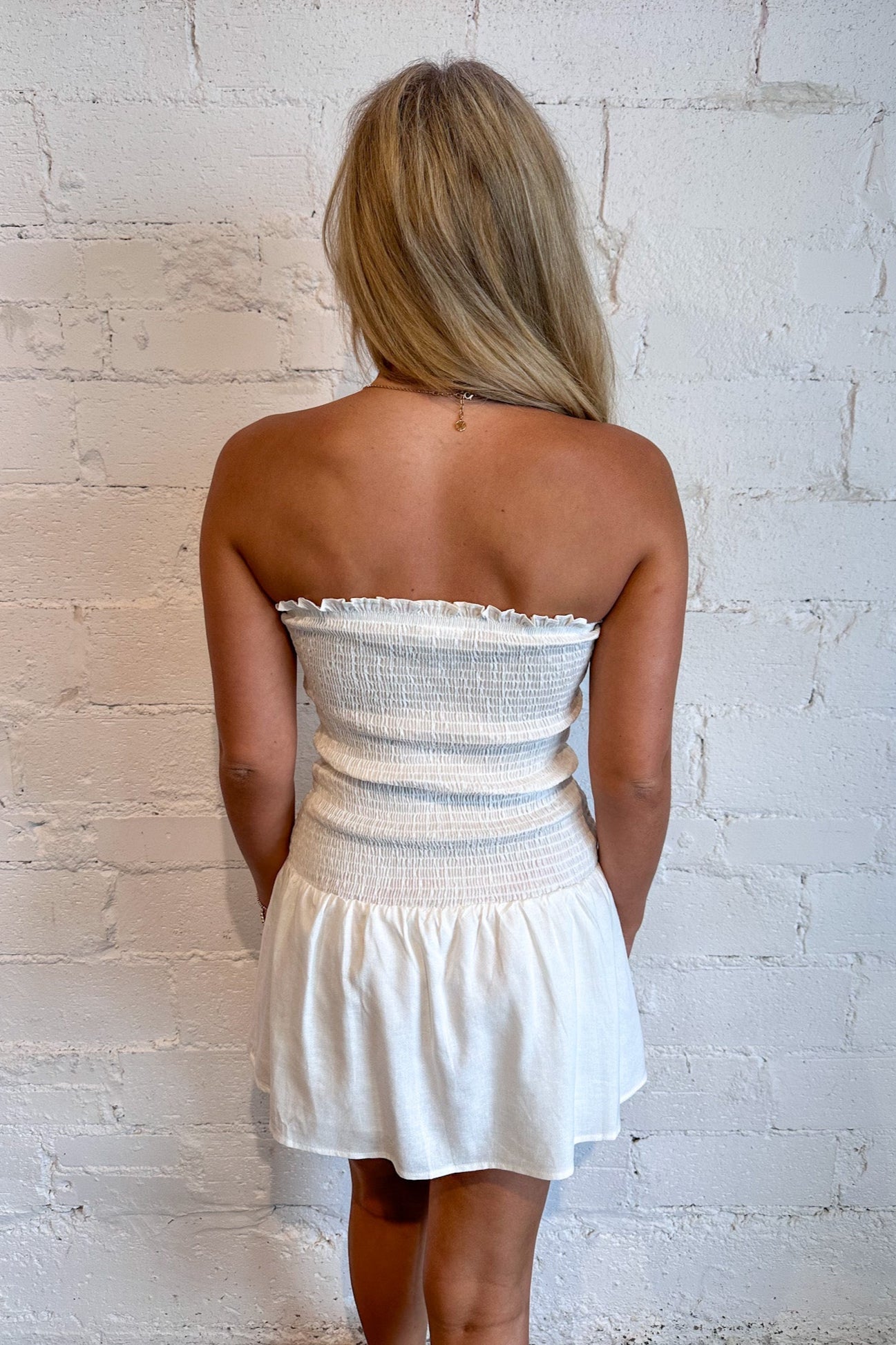Three Wishes Smocked Dress