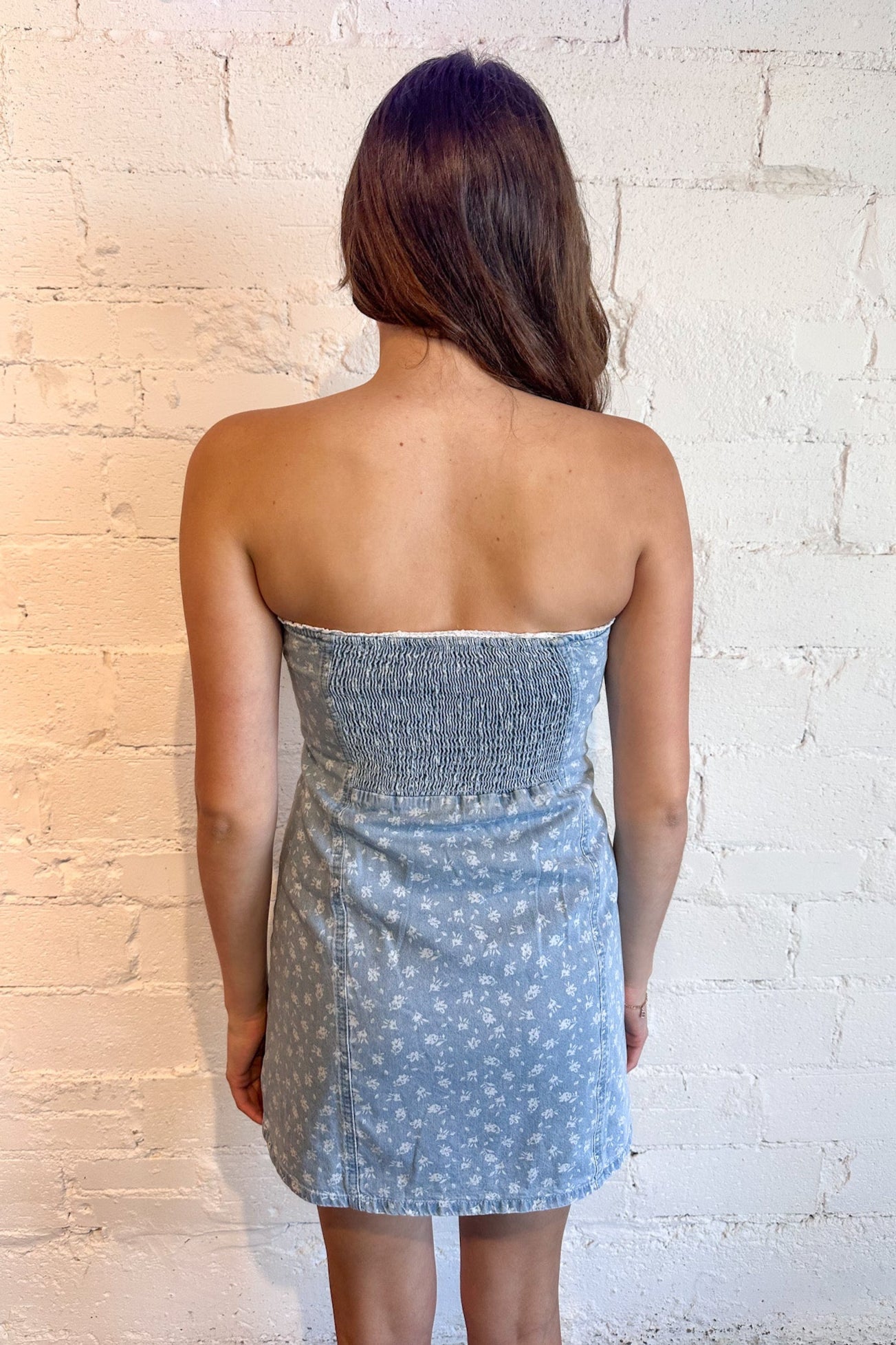 Wildflower Denim Dress