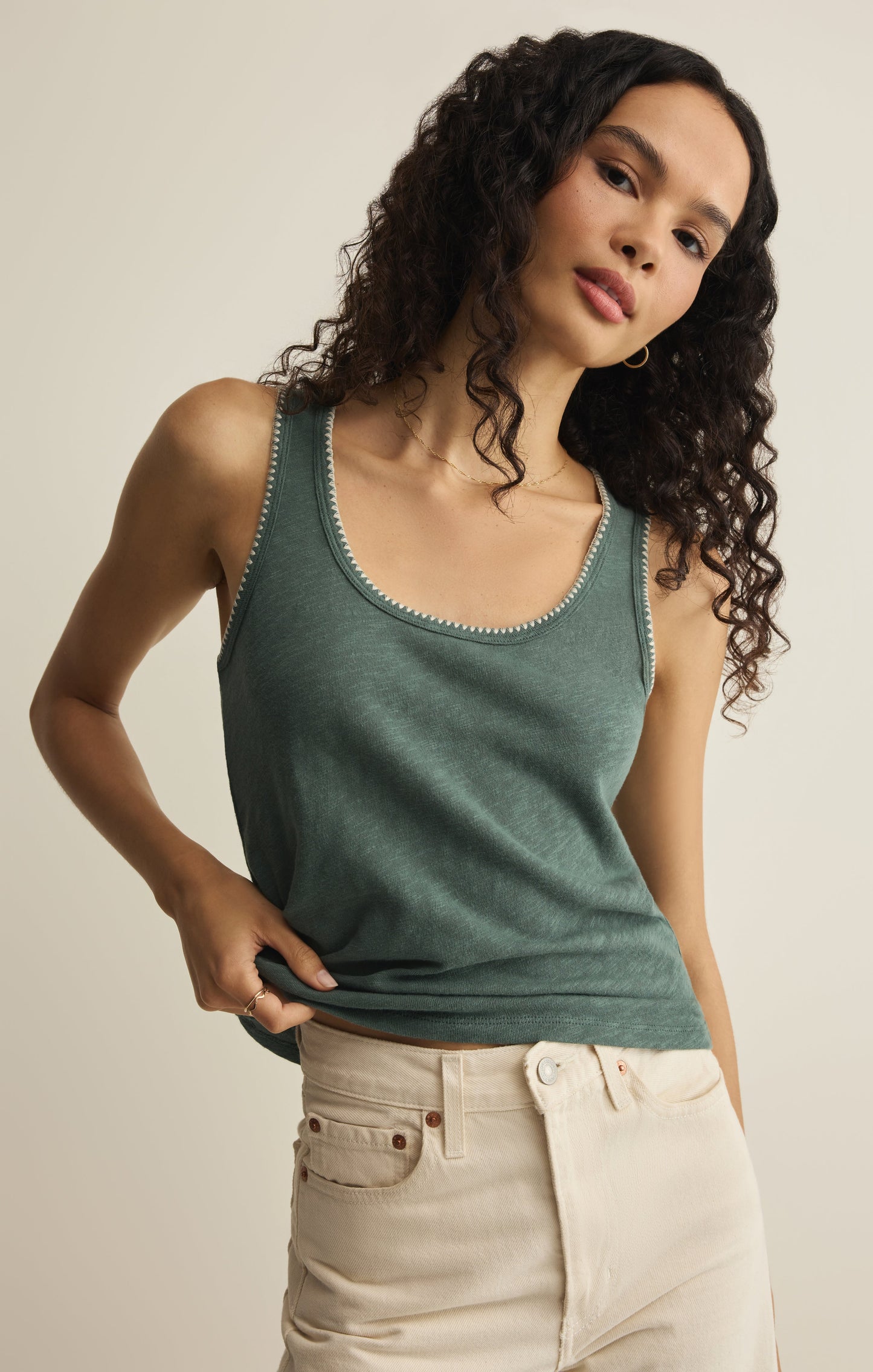 Julian Crochet Tank