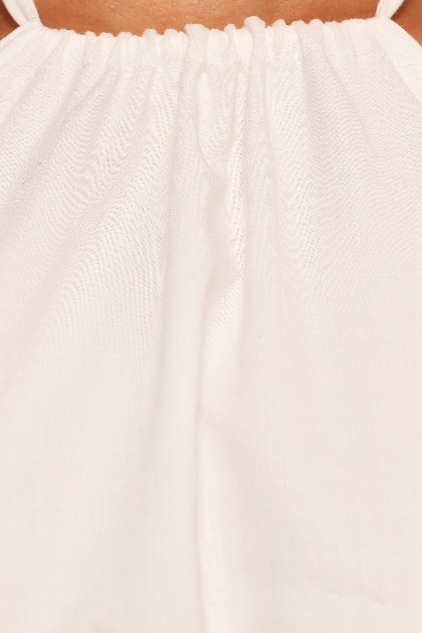 Vanessa Halterneck Top - White