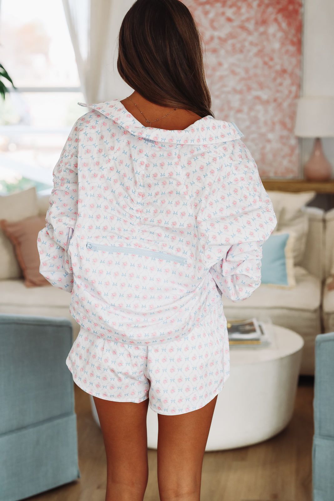 Bow Shes Sporty Shorts - Pink