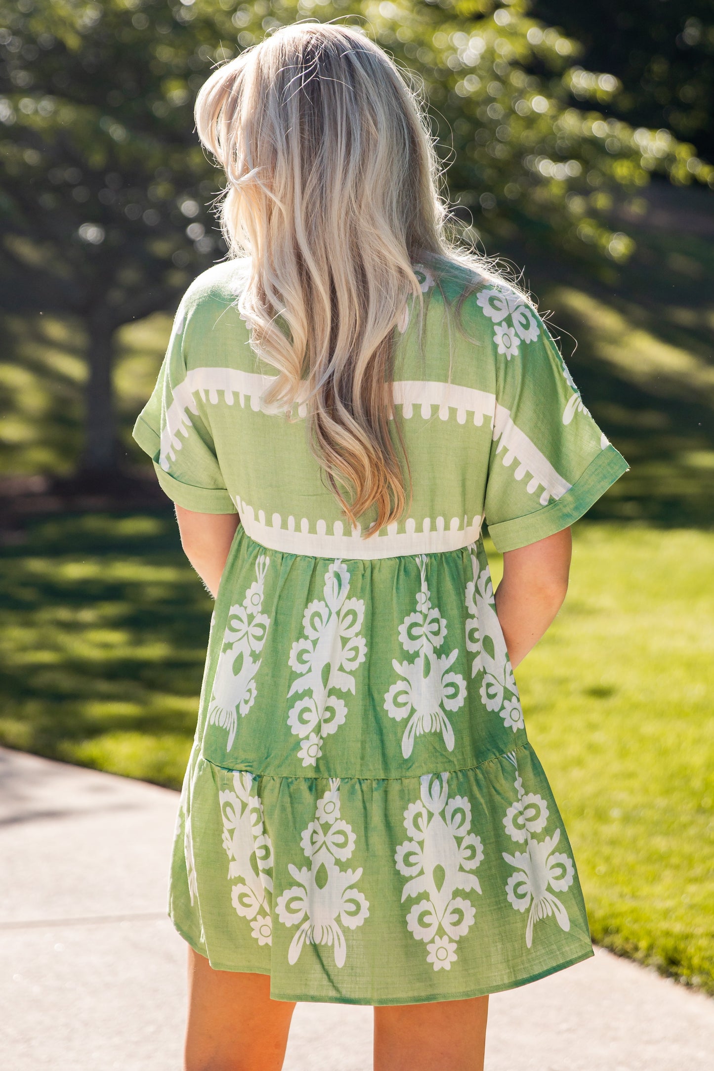 Divine Intentions Babydoll Mini Dress - DU DEAL