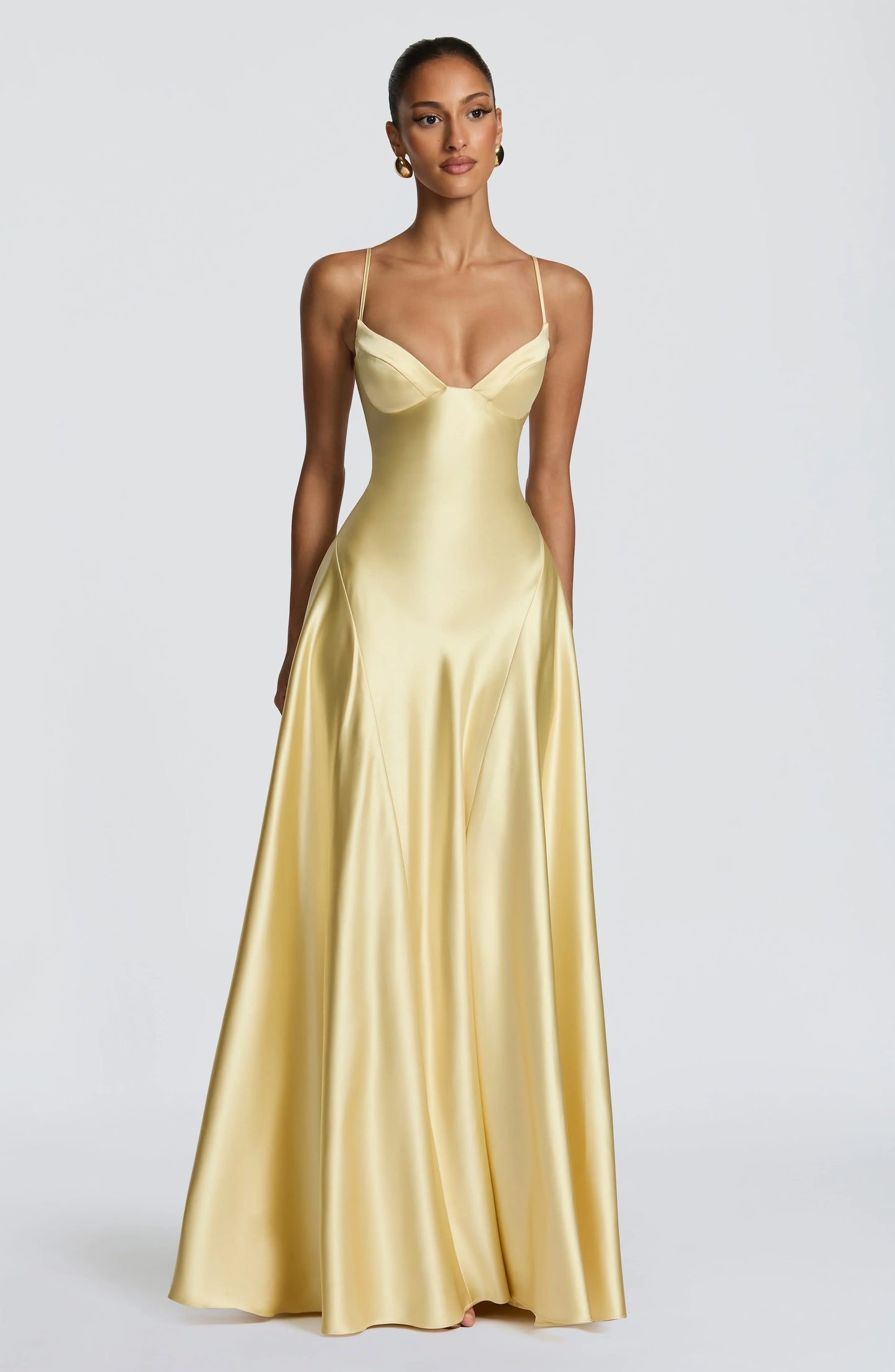 Asterin Maxi Dress - Lemon