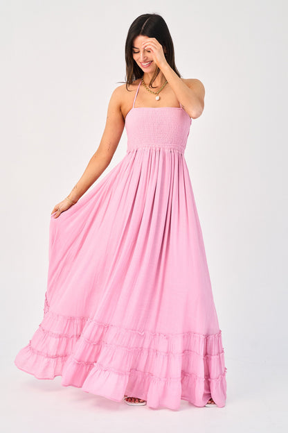 Coralyn Dress in Pink