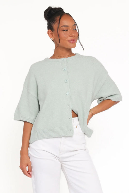 Lilith Knit Top - Sage