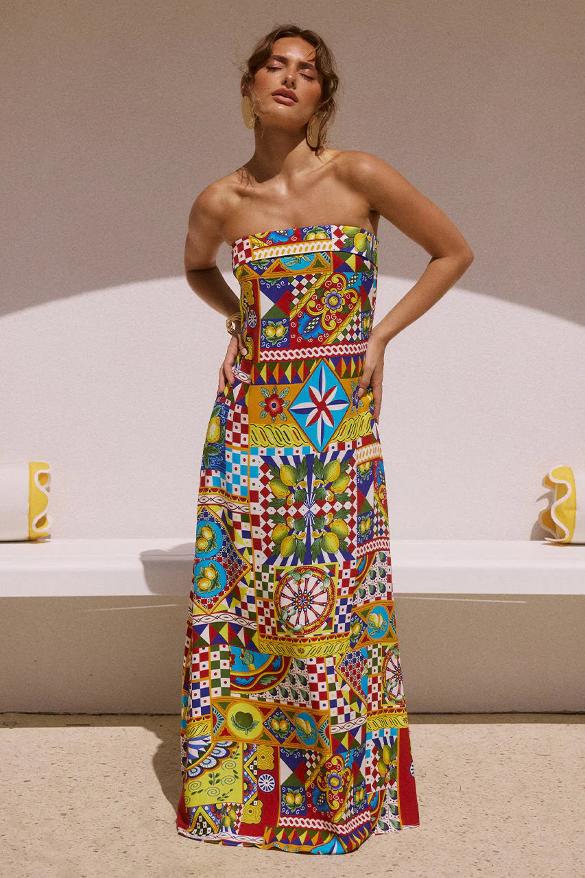 PHAEDRA MAXI DRESS - PHAEDRA PRINT