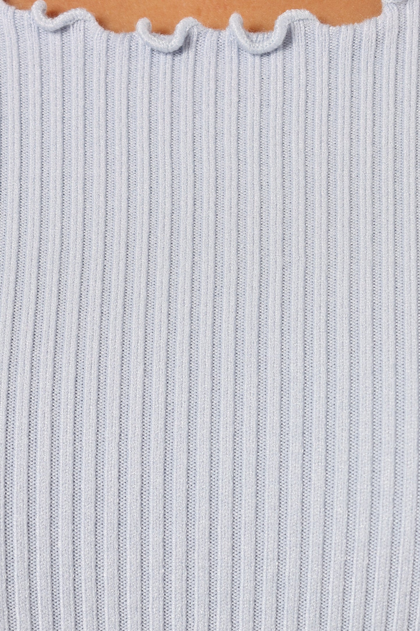 Kya Knit Top - Light Blue