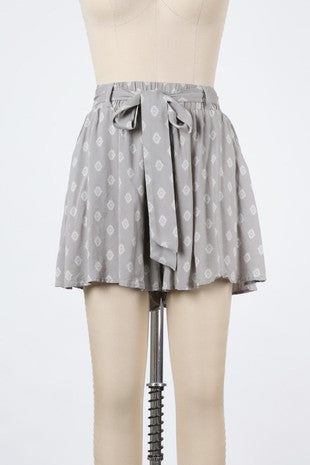 Lucca Paisley Shorts (sage) FINAL SALE
