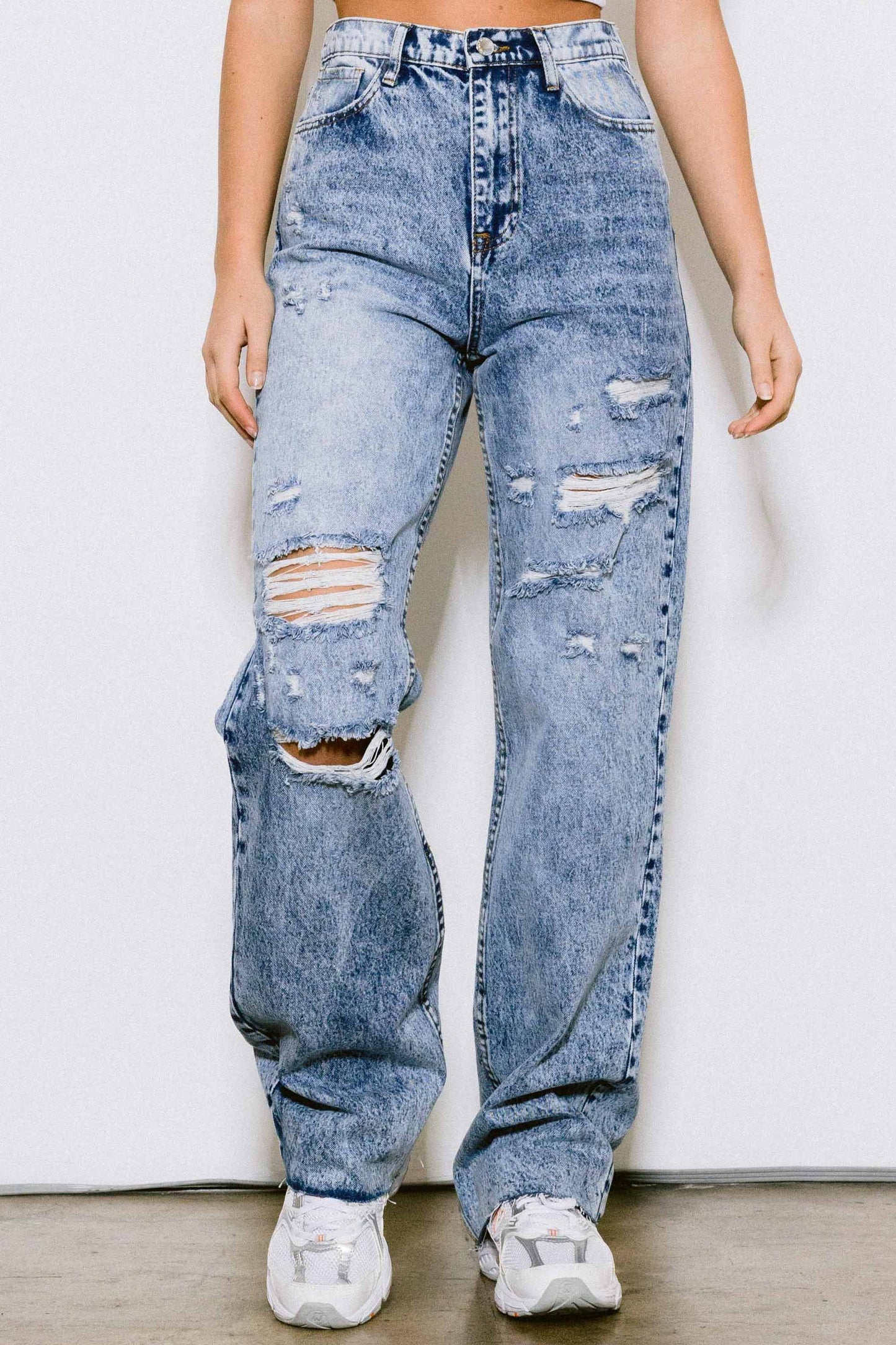 Kami Distressed Boyfriend Jeans FINAL SALE