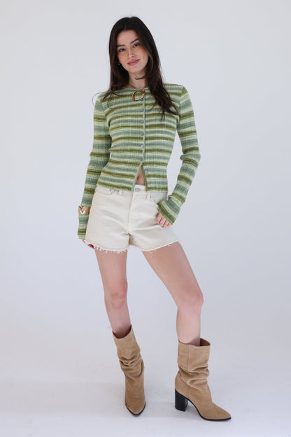 Cool Down Shorts in Ecru