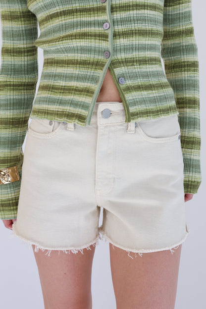 Cool Down Shorts in Ecru