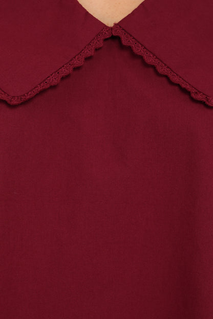 Kenna Long Sleeve Top - Burg
