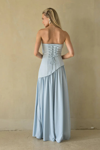 Retta Asymmetrical Maxi Dress