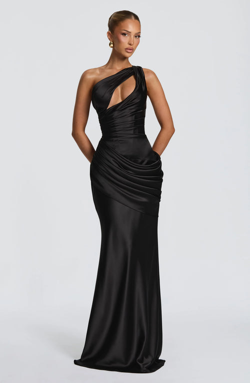 Emina Maxi Dress - Black