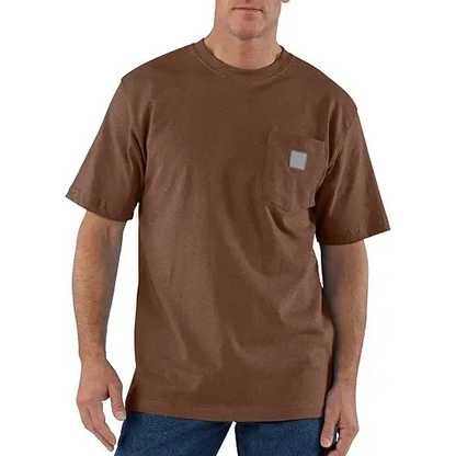 🔥Last Day Promotion!CHT Men's K87 Workwear Loose Fit Heavyweight Short-Sleeve Pocket T-Shirt (Also Available in Big & Tall)