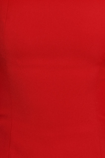 Suki Strapless Top - Red