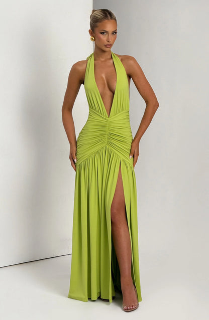 Melania Maxi Dress - Olive
