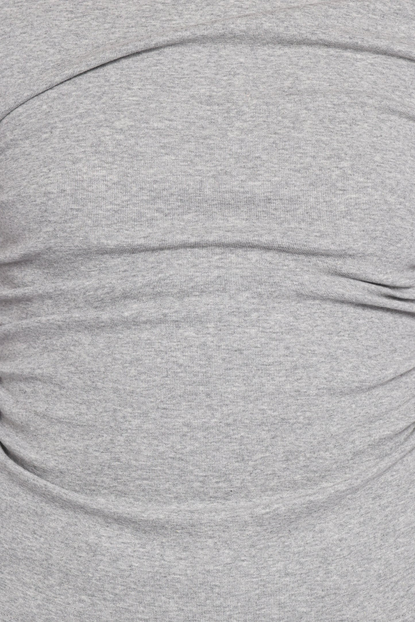 Nissa Long Sleeve Top - Heather Grey