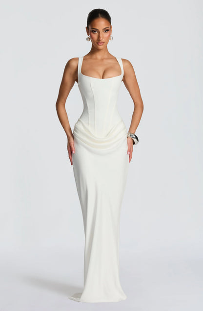 Cornelia Maxi Dress - Ivory