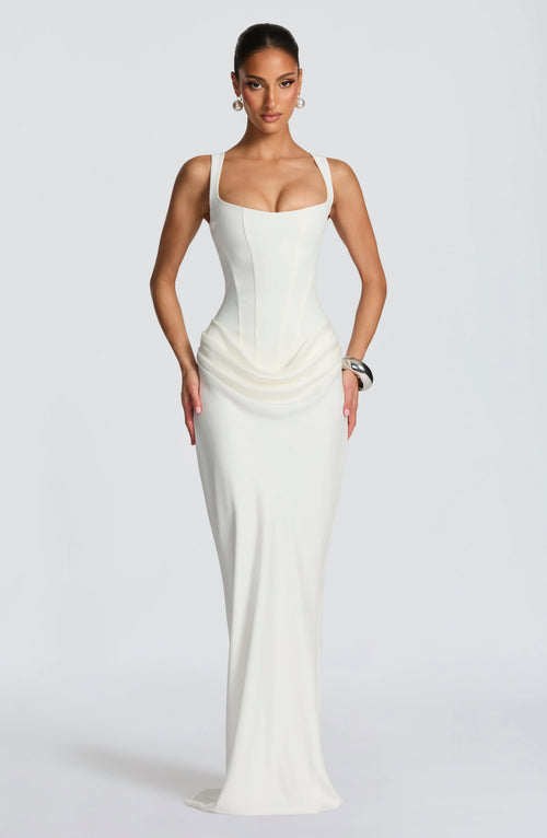 Cornelia Maxi Dress - Ivory