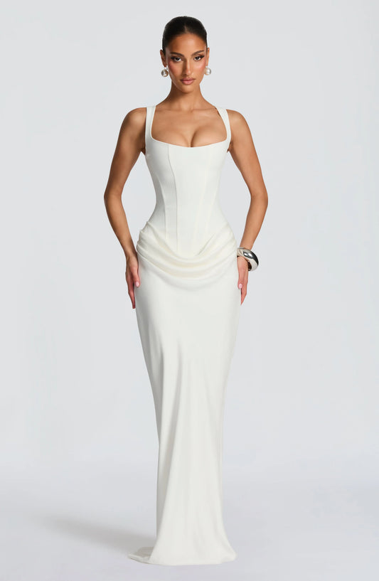 Cornelia Maxi Dress - Ivory