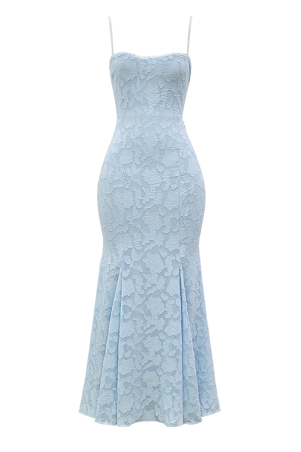 bluebell lace up back maxi dress