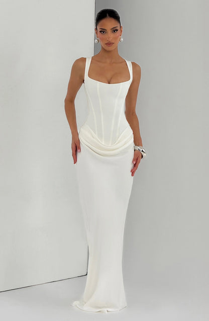Cornelia Maxi Dress - Ivory