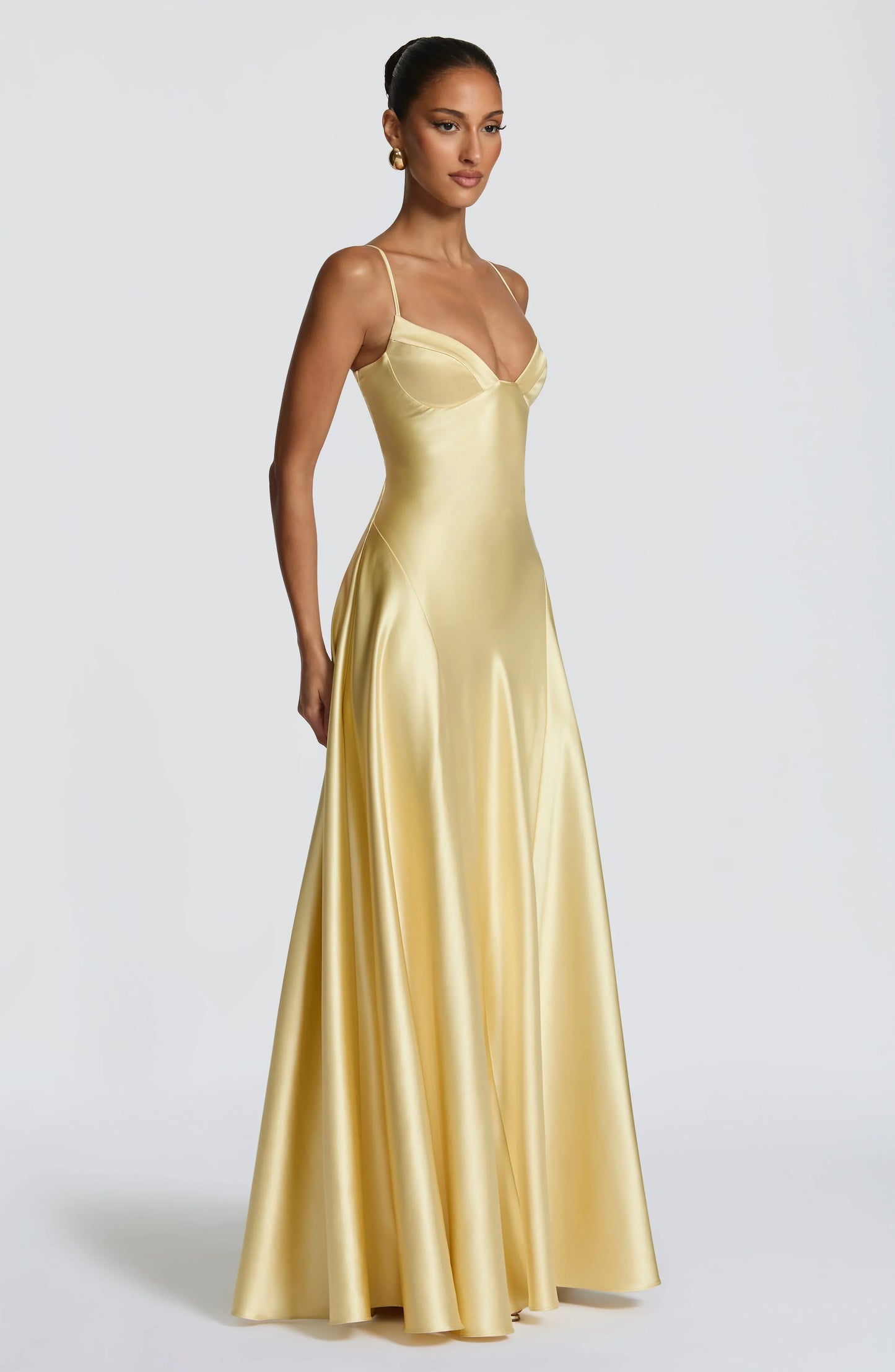 Asterin Maxi Dress - Lemon