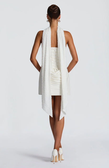Tindra Mini Dress - Ivory