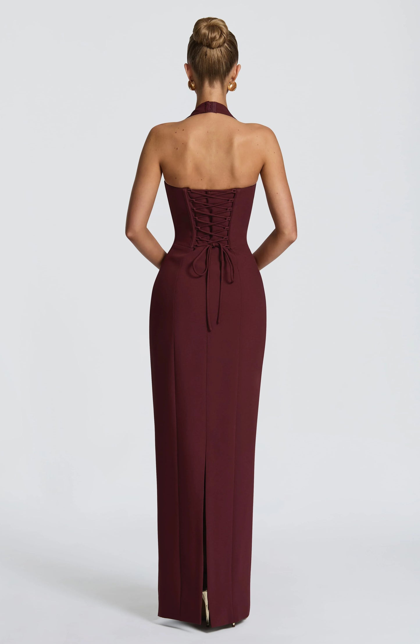 Charlotte Maxi Dress - Cherry Lacquer