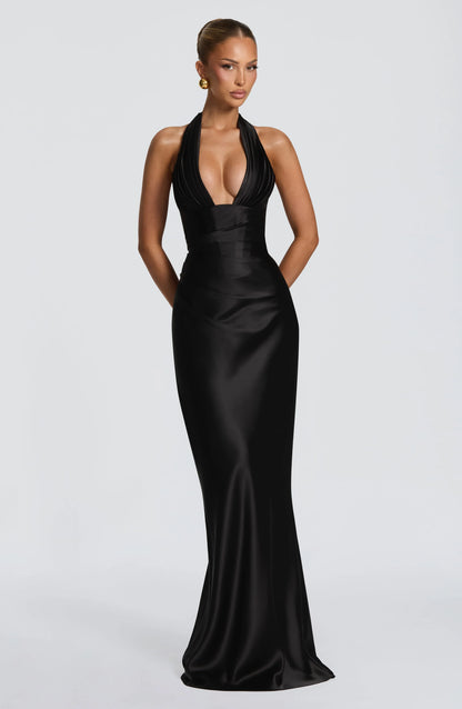Elowen Maxi Dress - Black