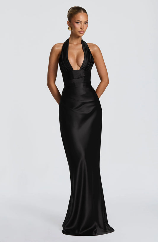 Elowen Maxi Dress - Black