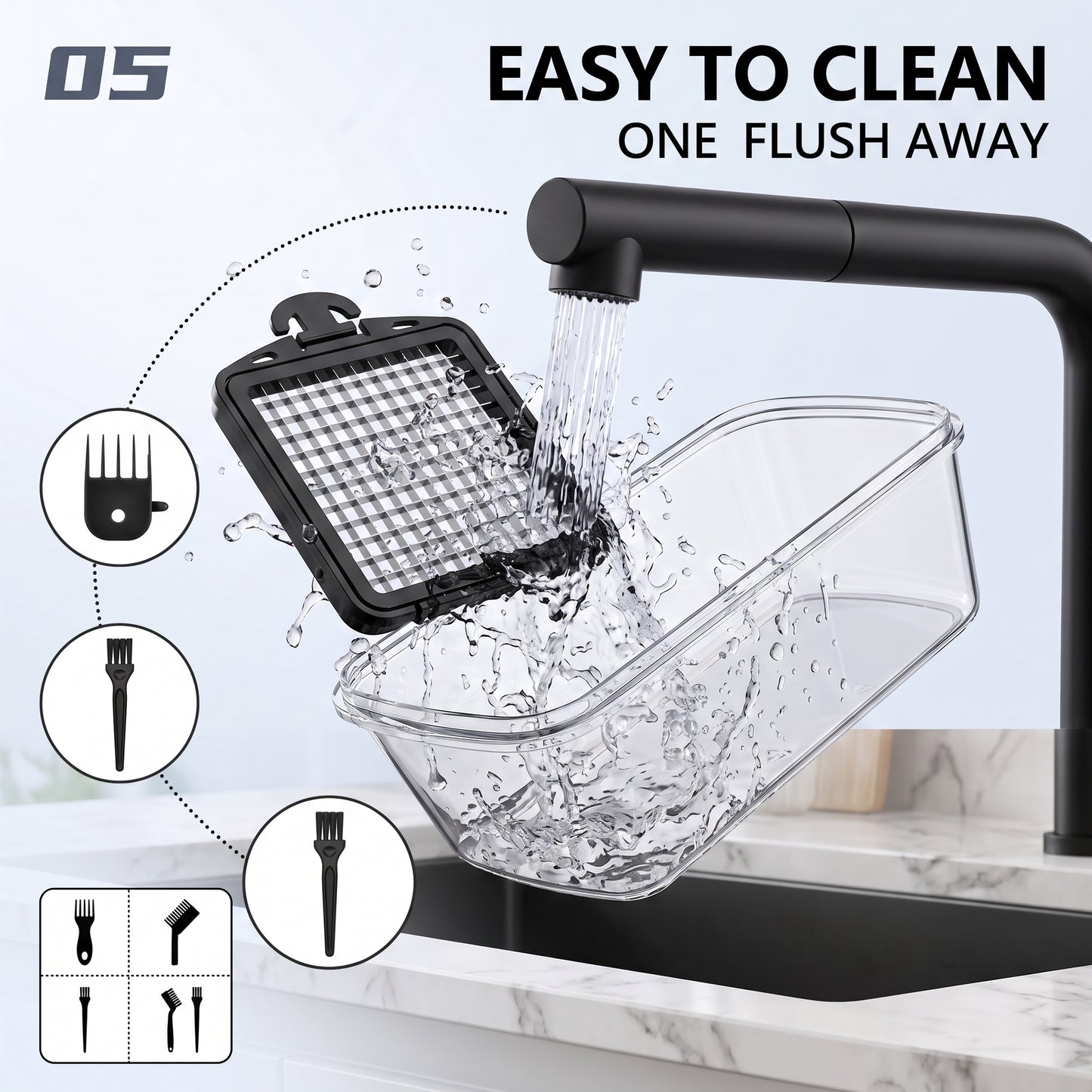 All In One Vegetable Chopper & Slicer Set for Fast Kitchen Prep