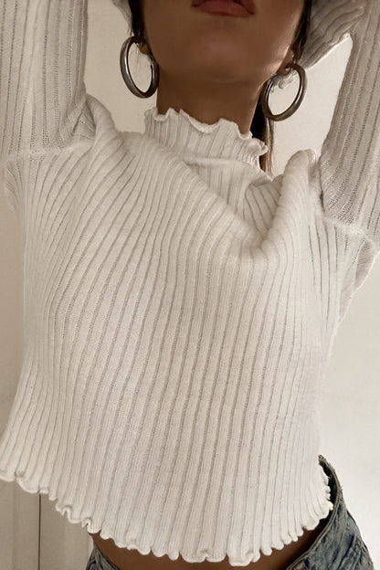 Denise Mock Neck Top
