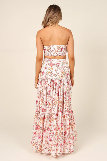 Hydra Top - White Floral