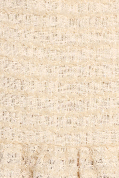 Fren Ruffle Top - Cream