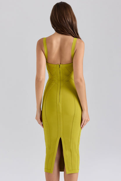 martini midi bandage dress