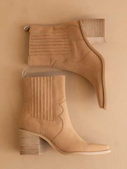 Perfectly Paneled Addison Western Boot