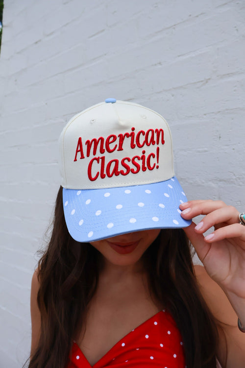 American Classic Snapback Hat