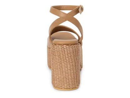 Matisse Beach Arden Platform Heel - Natural Tan