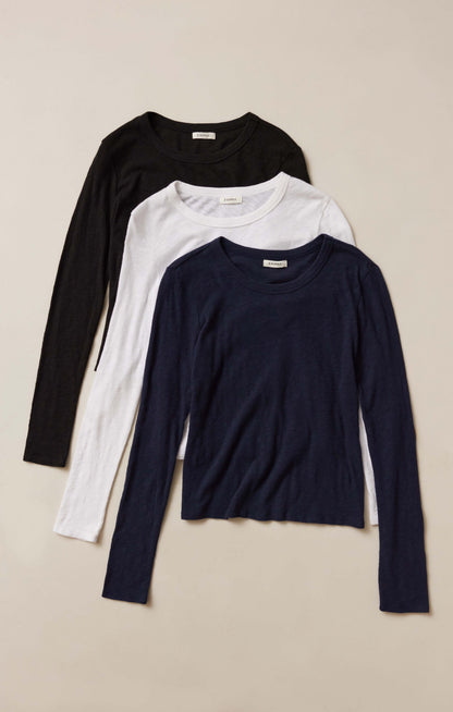 Junie Slub Long Sleeve Tee 3-Pack