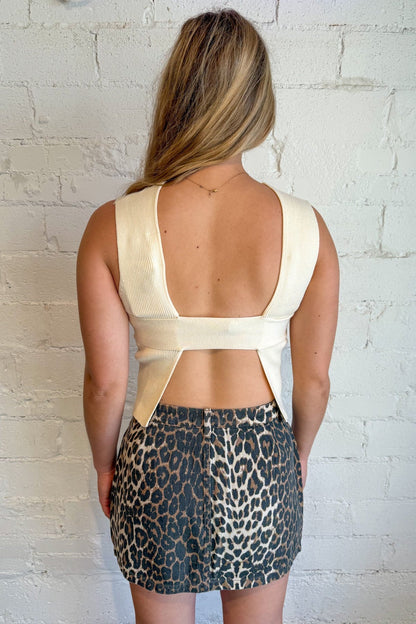 The Peekaboo Knit Top